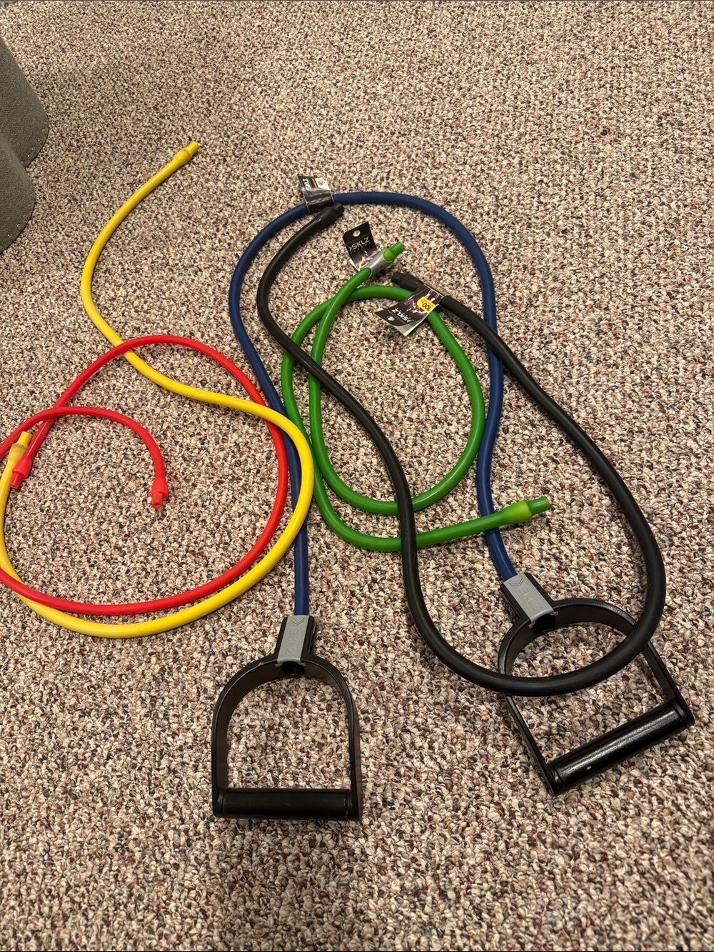 SKLZ Resistance Tube Set with Handles - Multi Color